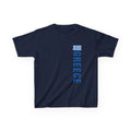 Greece Griechenland Flagge Wappen Heimat Fußball Sport Fan Geschenkidee - Für Kinder & Jugendliche Unisex T-Shirt