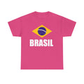 Brazil Brasilien Wappen Flagge Sport Fan Fußball Geschenkidee - Unisex T-Shirt