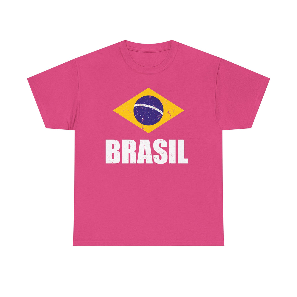 Brazil Brasilien Wappen Flagge Sport Fan Fußball Geschenkidee - Unisex T-Shirt