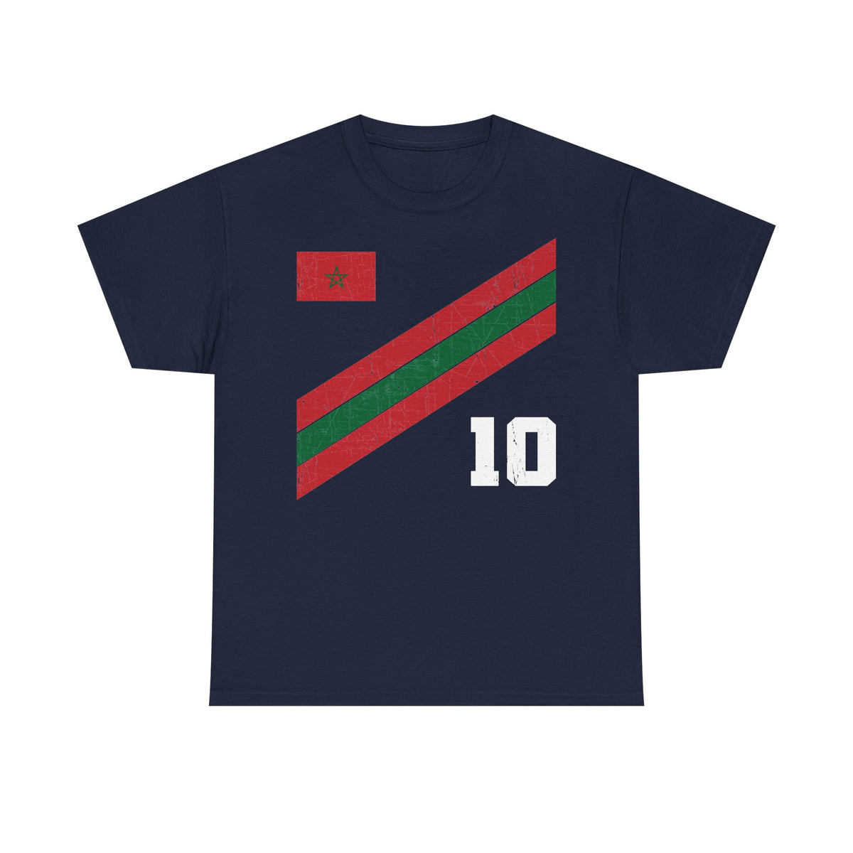 Marruecos Escudo Morocco Bandera Orgullo Fútbol Fan Deporte FIdea de regalo - Camiseta unisex