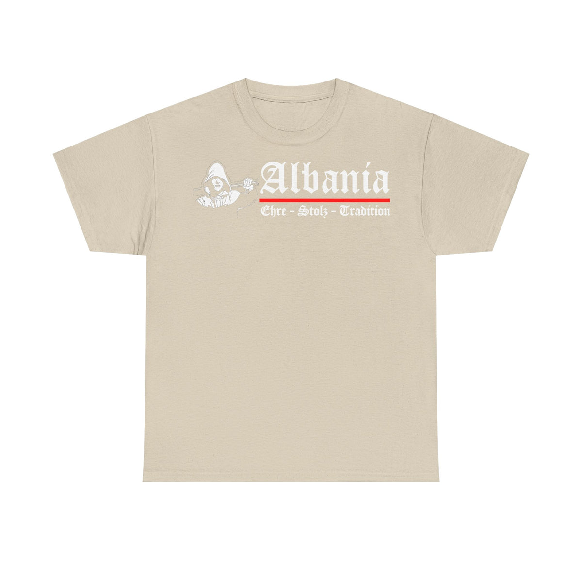 Camiseta unisex de Albania, escudo albanés, bandera, águila, fútbol, aficionado, deporte