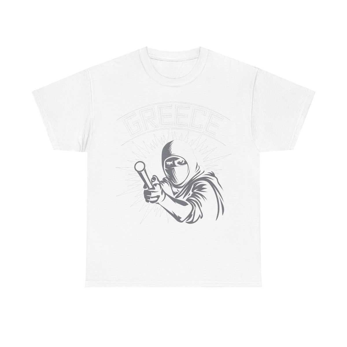 Grecia Grecia hooligan bandera escudo patria fútbol deporte aficionado idea de regalo - camiseta unisex