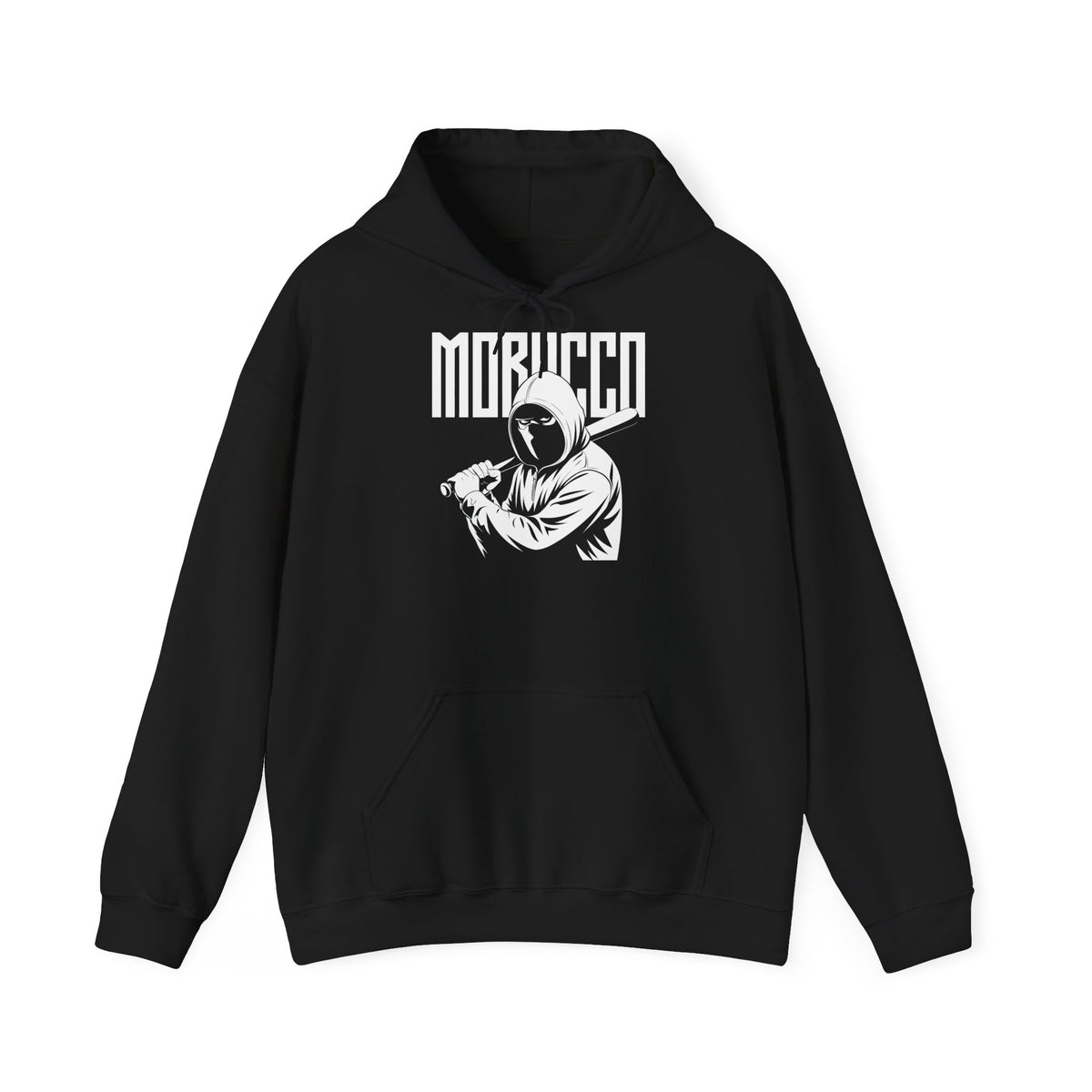 Stemma hooligan del Marocco, bandiera del Marocco, tifoso di calcio, sport, idea regalo - Felpa con cappuccio unisex