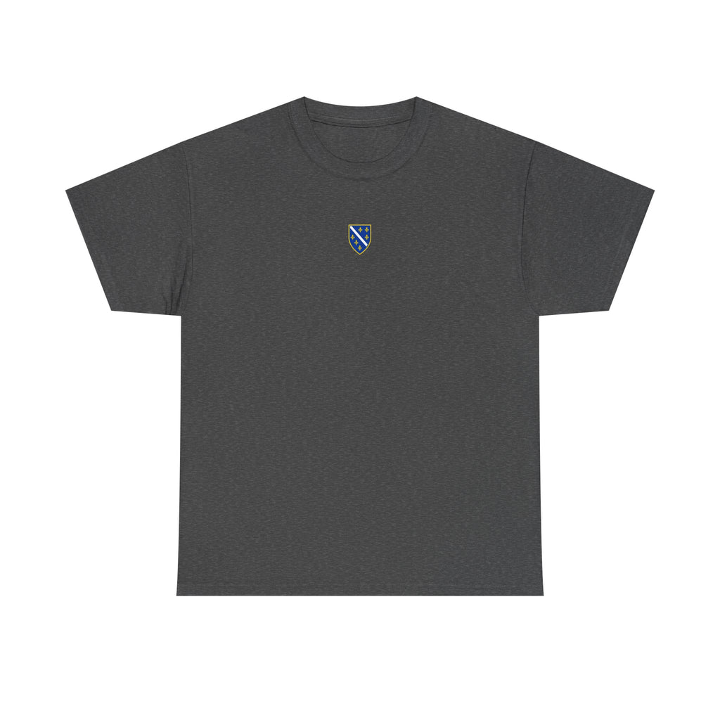 Bosnia Wappen Flagge Stolz Heimat Fußball fan Geschenkidee - Unisex T-Shirt