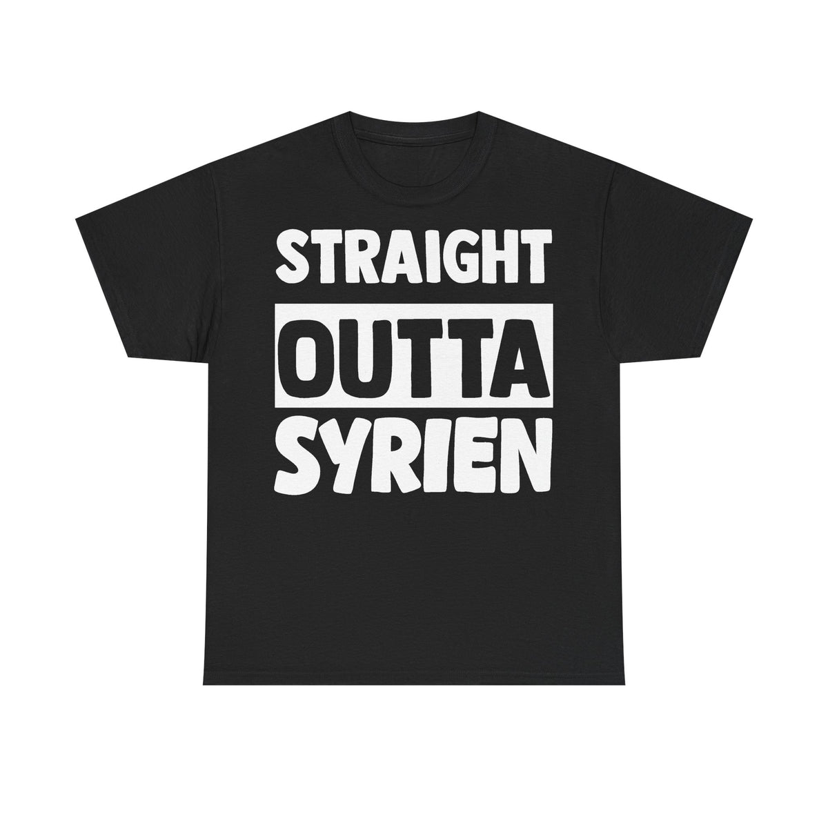Syria Syrien Wappen Flagge Heimat Sport Fan Geschenkidee - Unisex T-Shirt