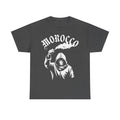 Marokko Hooligan Wappen Morocco Flagge Fußball Fan Sport FGeschenkidee - Unisex T-Shirt