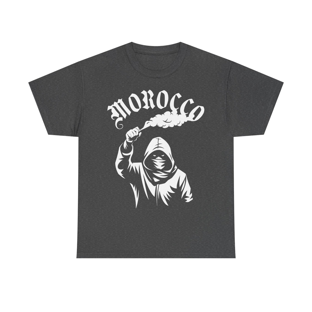 Marokko Hooligan Wappen Morocco Flagge Fußball Fan Sport FGeschenkidee - Unisex T-Shirt