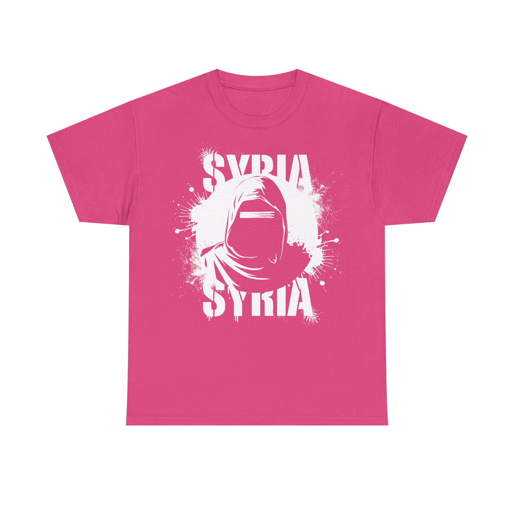 Syria Syrien Hooligan Wappen Flagge Heimat Sport Fußball Fan Geschenkidee - Unisex T-Shirt