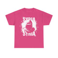 Syria Syrien Hooligan Wappen Flagge Heimat Sport Fußball Fan Geschenkidee - Unisex T-Shirt