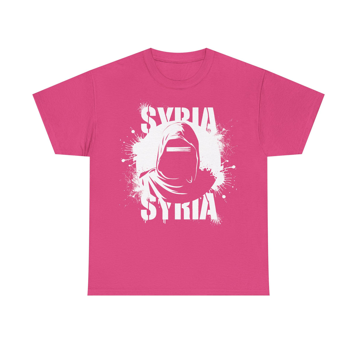 Syria Syrien Hooligan Wappen Flagge Heimat Sport Fußball Fan Geschenkidee - Unisex T-Shirt