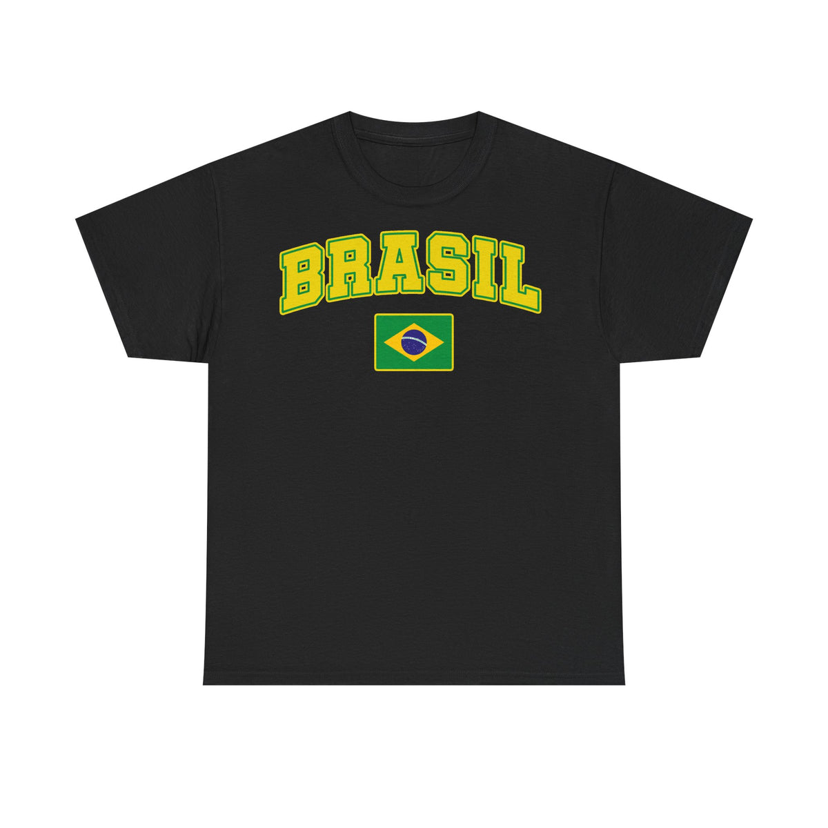 Brazil Brasilien Wappen Flagge Sport Fan Fußball Geschenkidee - Unisex T-Shirt