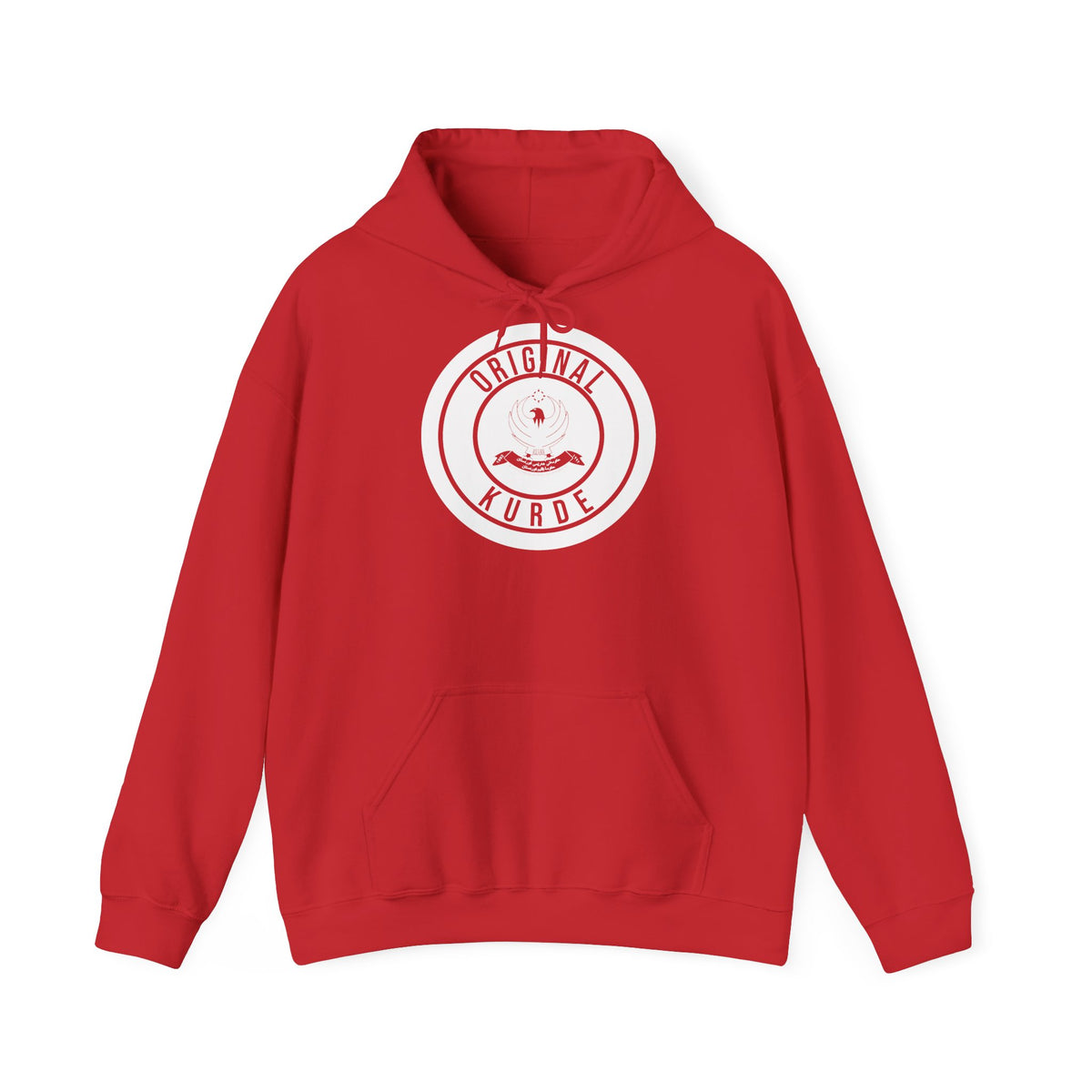 Kurdistan patria orgoglio stemma bandiera sport calcio regalo per tifosi - felpa con cappuccio unisex