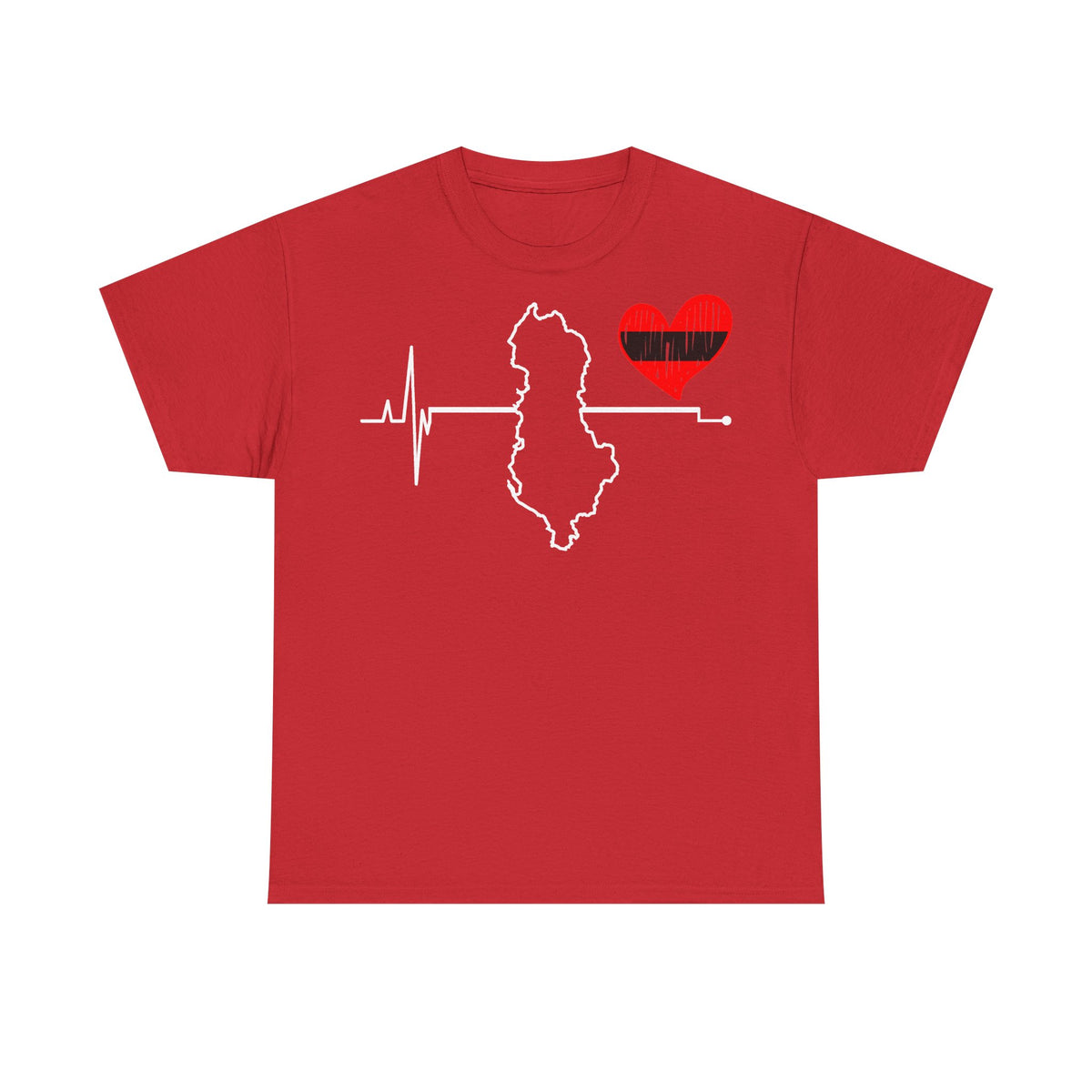 Albania Wappen Shqiptar Flagge Adler Fußball Fan Sport Unisex T Shirt