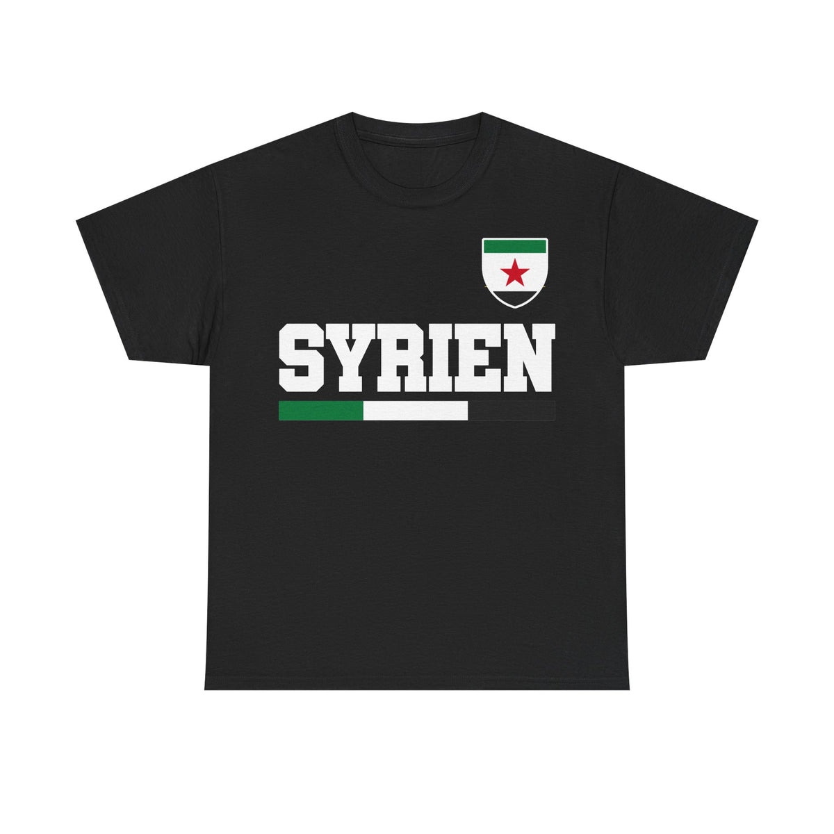 Syria Syrien Wappen Flagge Heimat Sport Fan Geschenkidee - Unisex T-Shirt