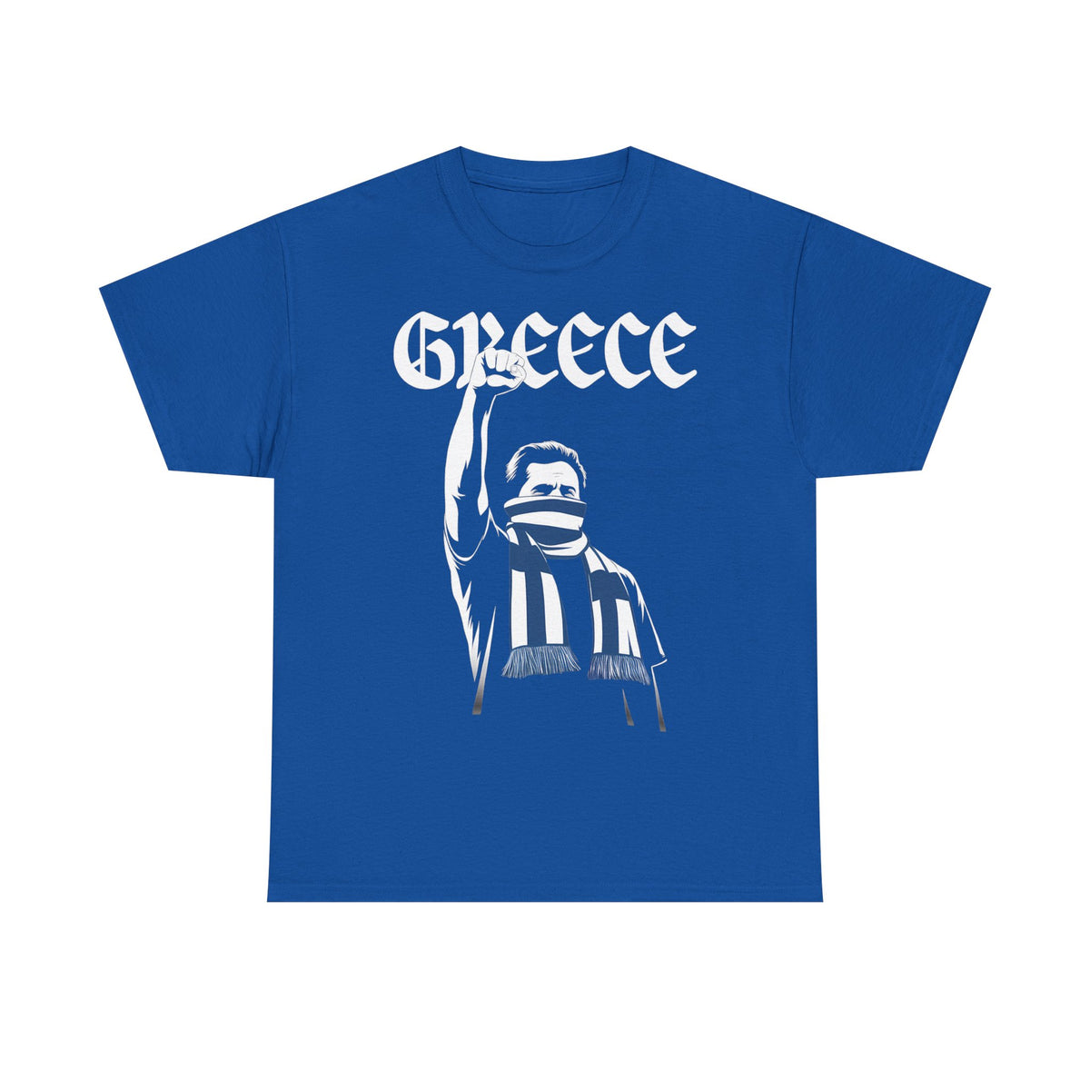 Grecia Grecia hooligan bandera escudo patria fútbol deporte aficionado idea de regalo - camiseta unisex
