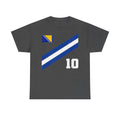 Bosnia Wappen Flagge Stolz Heimat Fußball fan Geschenkidee - Unisex T-Shirt