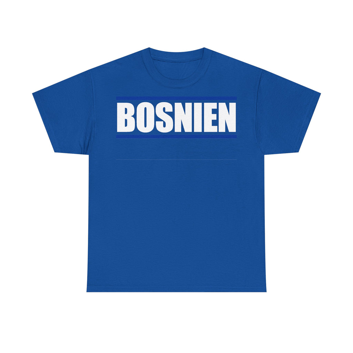 Bosnia Wappen Flagge Stolz Heimat Fußball fan Geschenkidee - Unisex T-Shirt