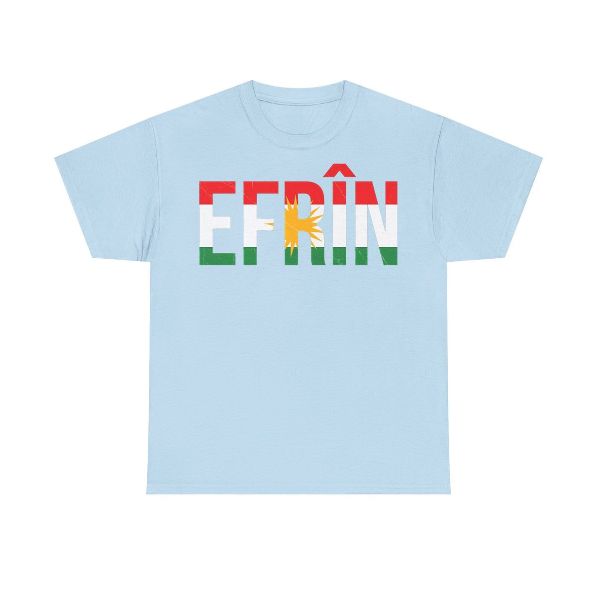 Kurdistán Azadi Escudo Bandera Patria Newroz Regalo - Camiseta unisex