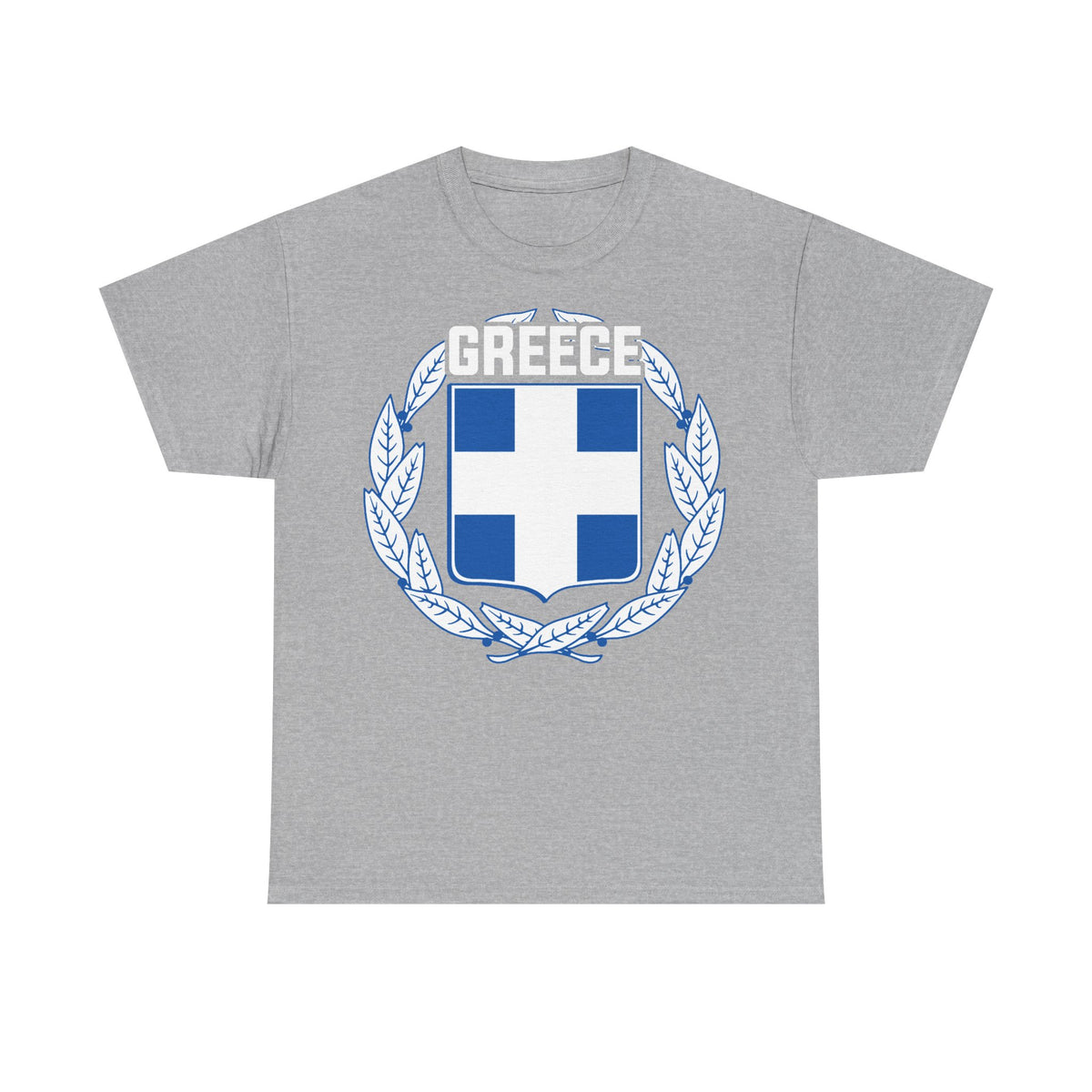 Grecia Grecia Bandera Escudo Patria Fútbol Deporte Aficionado Idea de regalo - Camiseta unisex