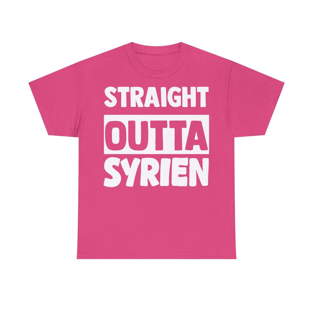 Syria Syrien Wappen Flagge Heimat Sport Fan Geschenkidee - Unisex T-Shirt