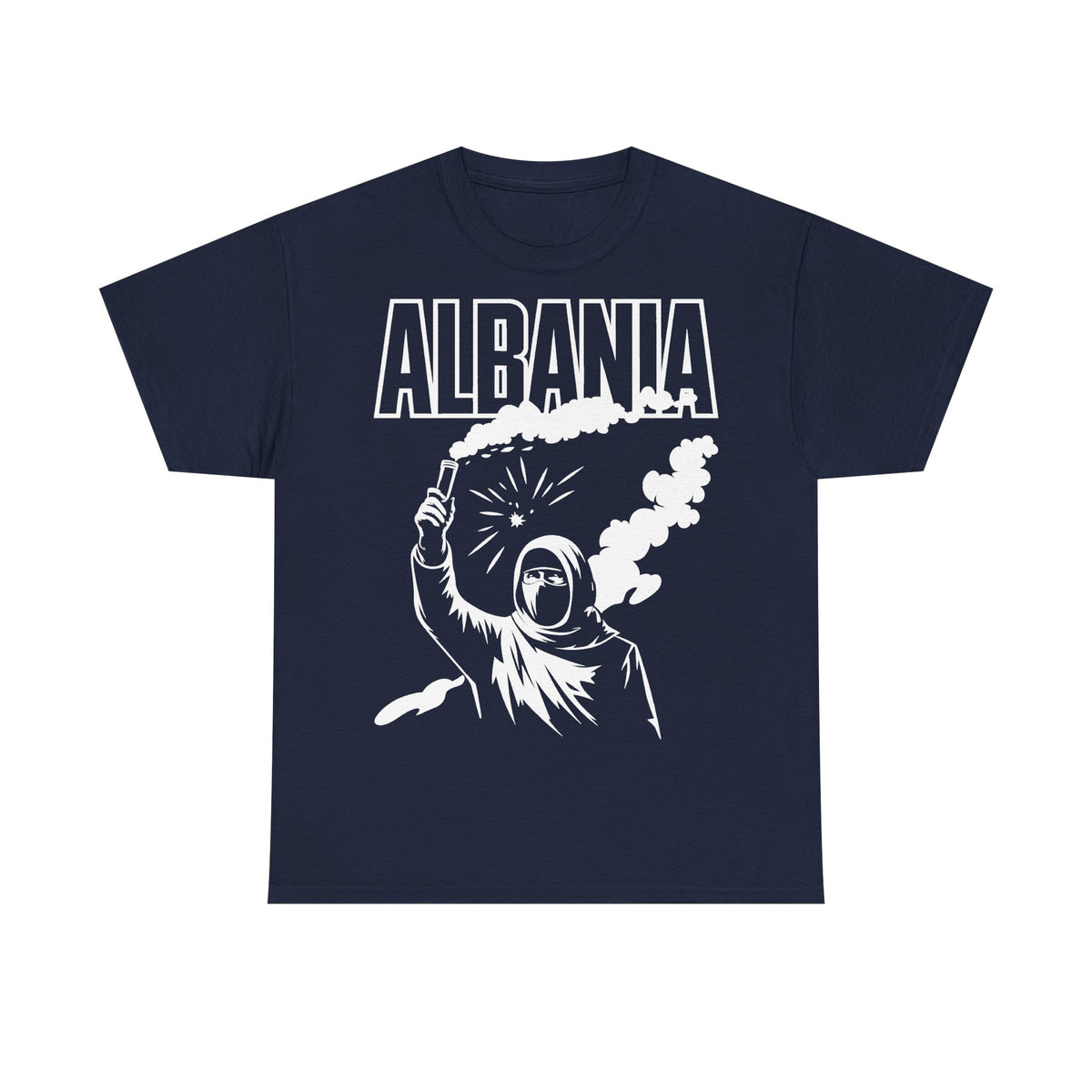 Albania Hooligan Wappen Shqiptar Flagge Adler Fußball Fan Sport - Unisex T Shirt