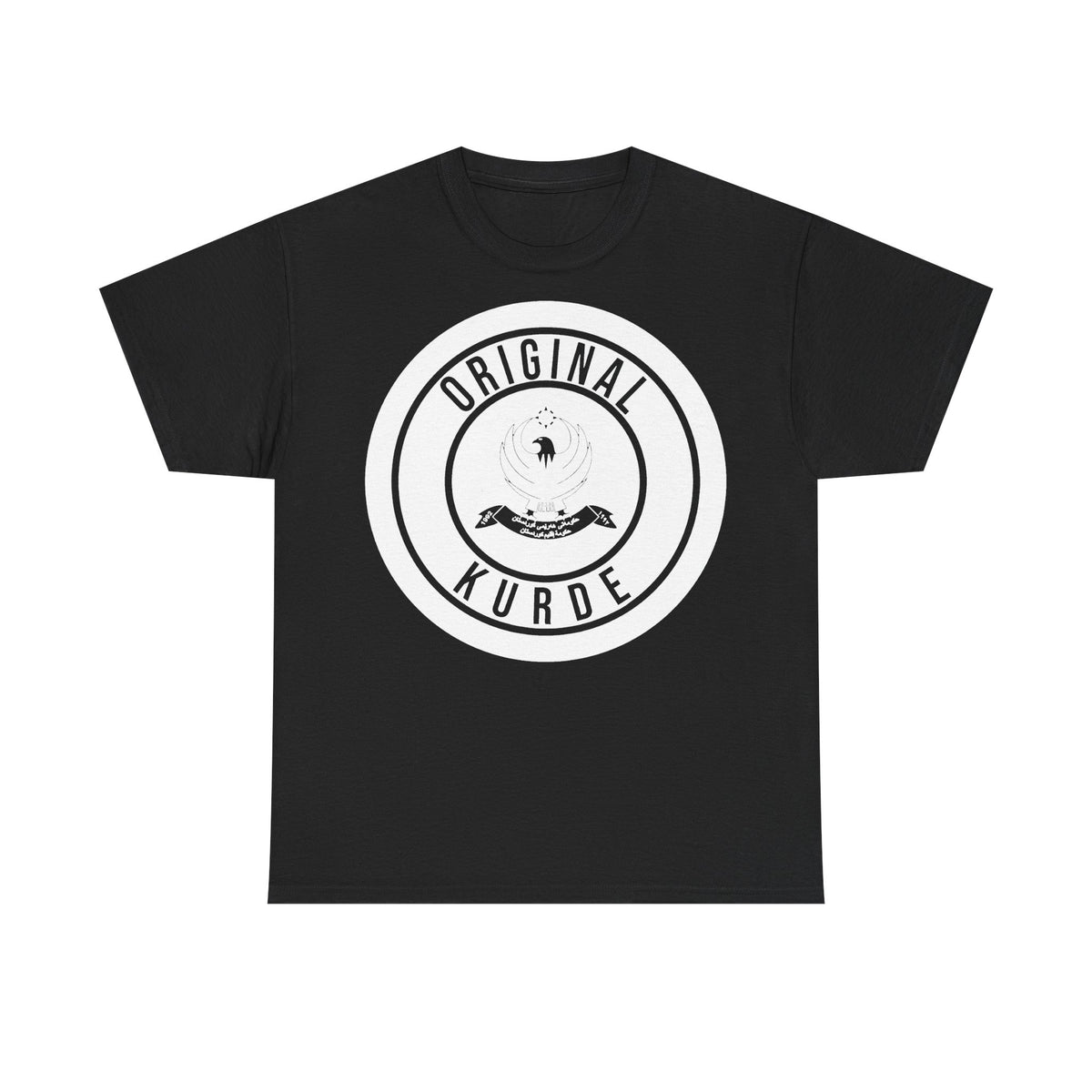 Kurdistán Azadi Escudo Bandera Patria Newroz Regalo - Camiseta unisex