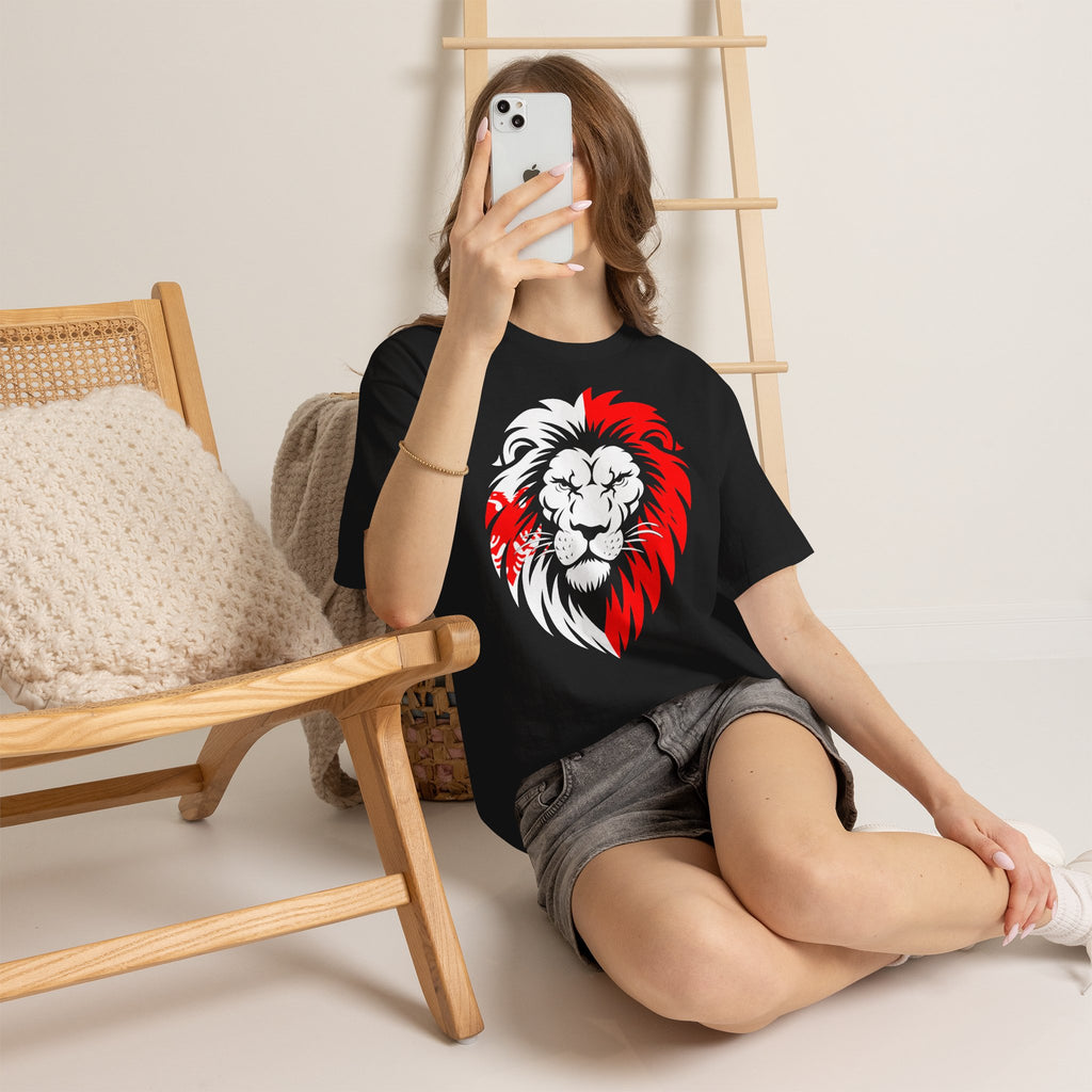Albania Hooligan Wappen Shqiptar Flagge Adler Fußball Fan Sport - Unisex T Shirt