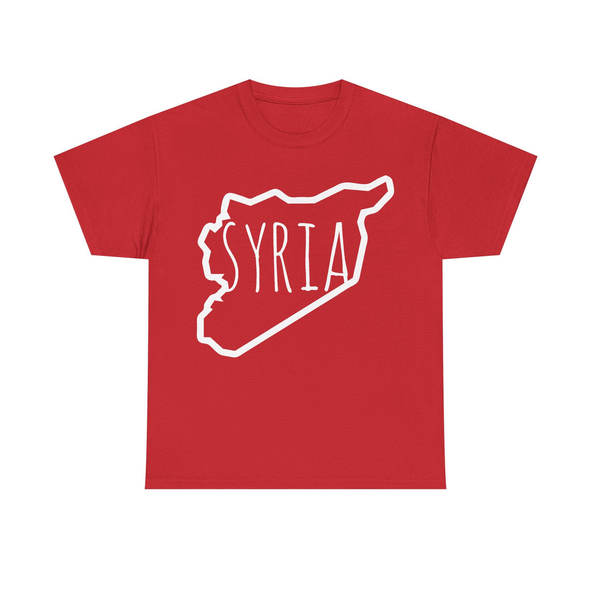 Syria Syrien Wappen Flagge Heimat Sport Fan Geschenkidee - Unisex T-Shirt