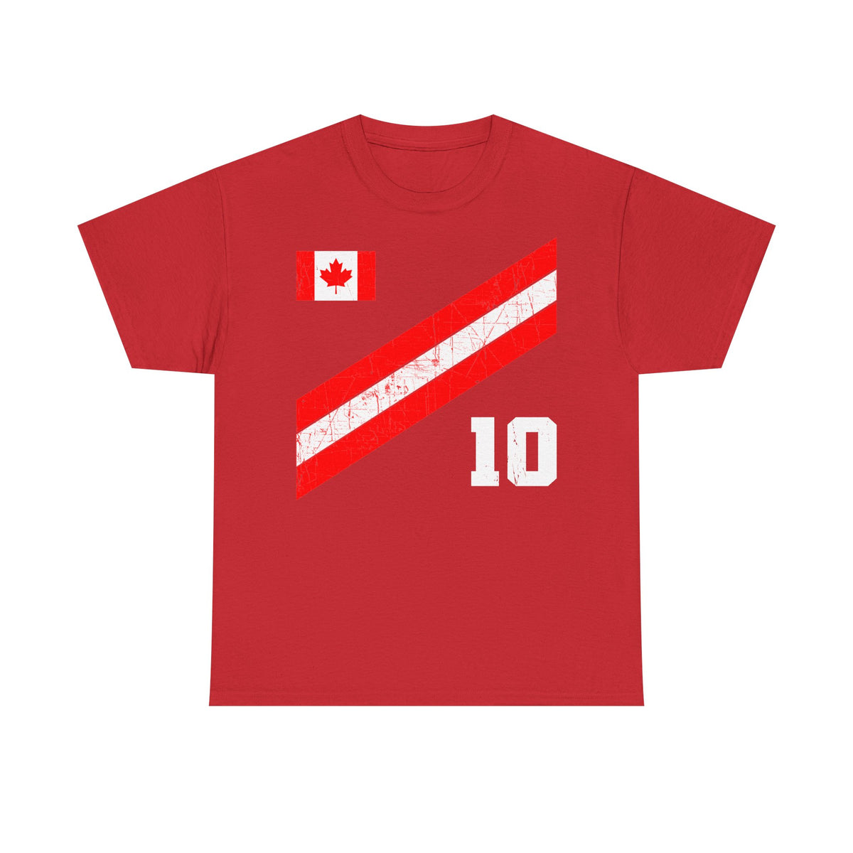 Canada Kanada Wappen Flagge Fan Sport Fußball Geschenkidee - Unisey T-Shirt