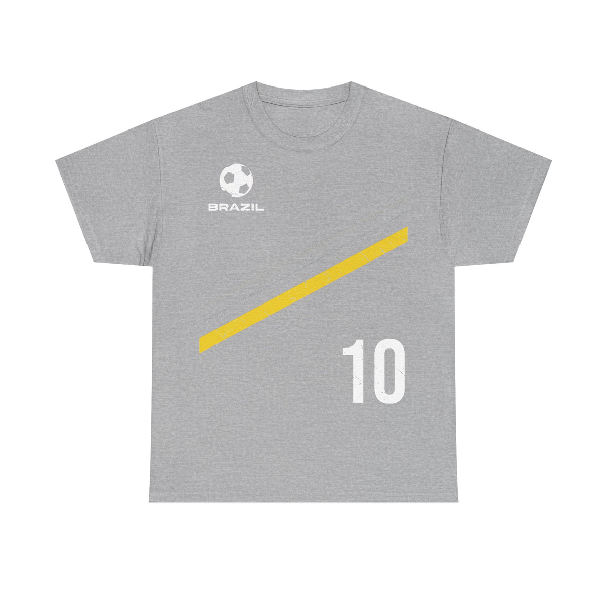 Brazil Brasilien Wappen Flagge Sport Fan Fußball Geschenkidee - Unisex T-Shirt