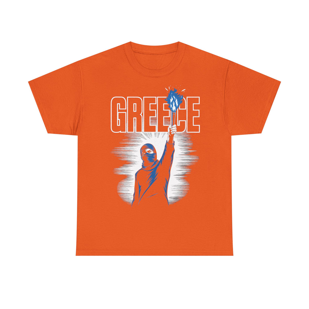 Grecia Grecia hooligan bandera escudo patria fútbol deporte aficionado idea de regalo - camiseta unisex