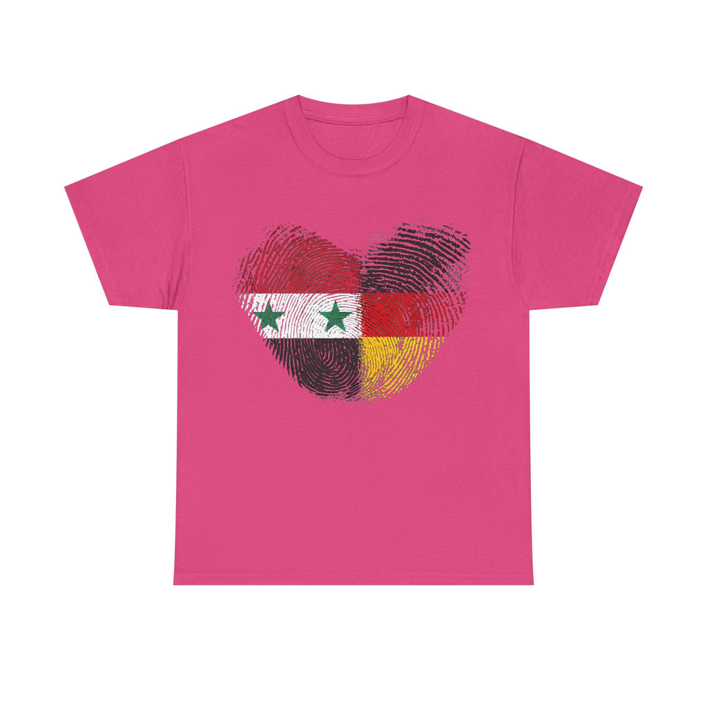 Syria Syrien Wappen Flagge Heimat Sport Fan Geschenkidee - Unisex T-Shirt