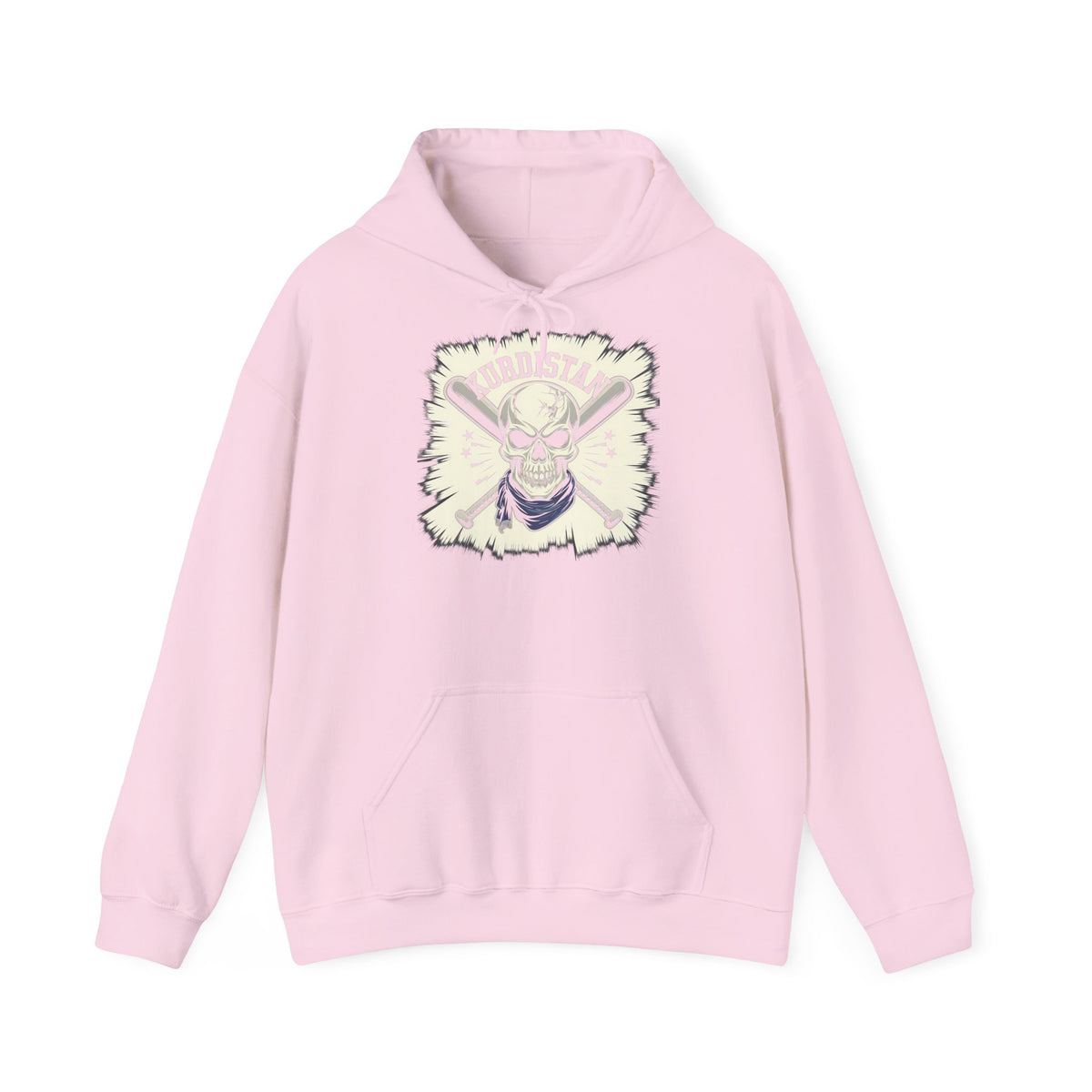 Kurdistan hooligan patria orgoglio stemma bandiera sport calcio tifoso regalo - Felpa con cappuccio unisex