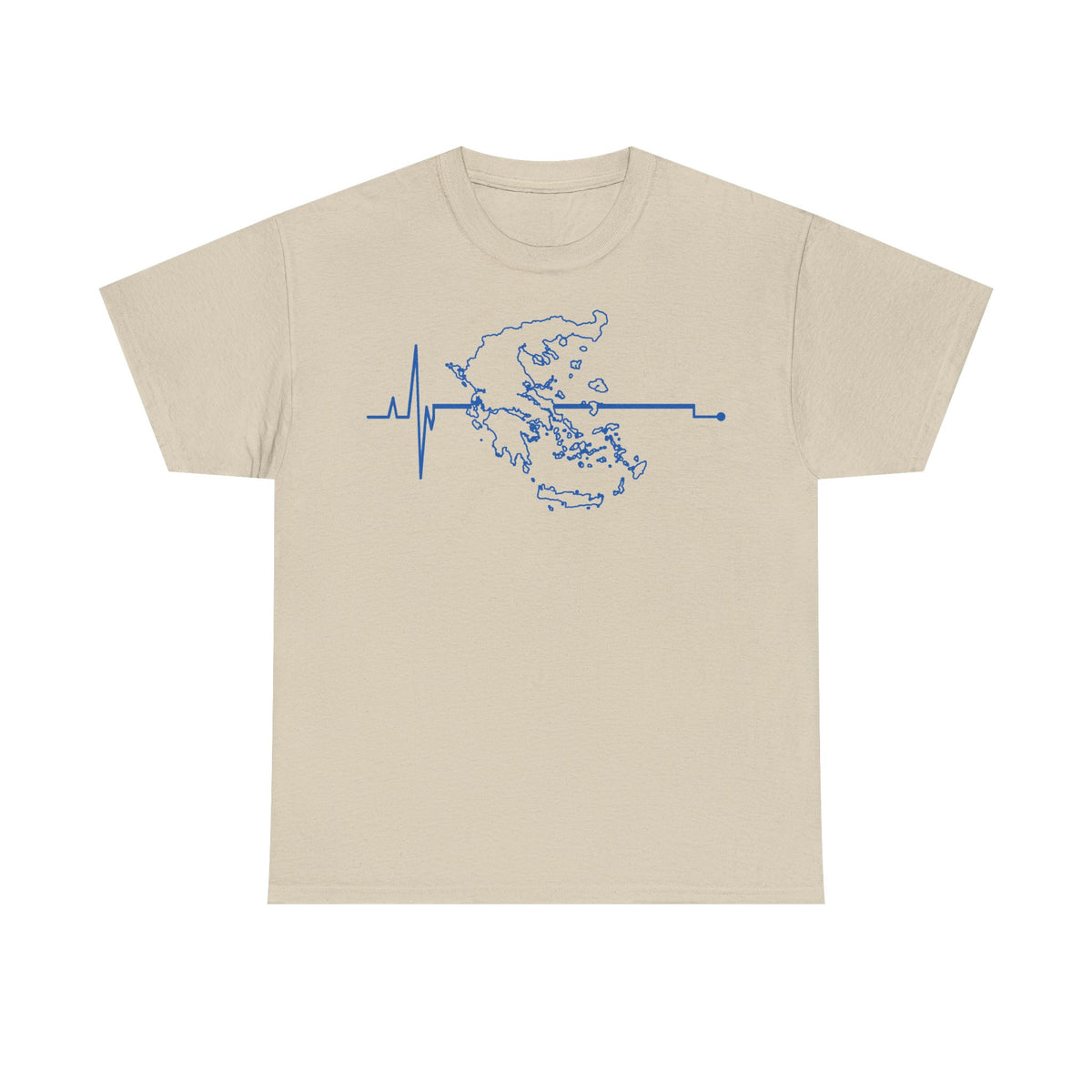Grecia Grecia Bandera Escudo Patria Fútbol Deporte Aficionado Idea de regalo - Camiseta unisex