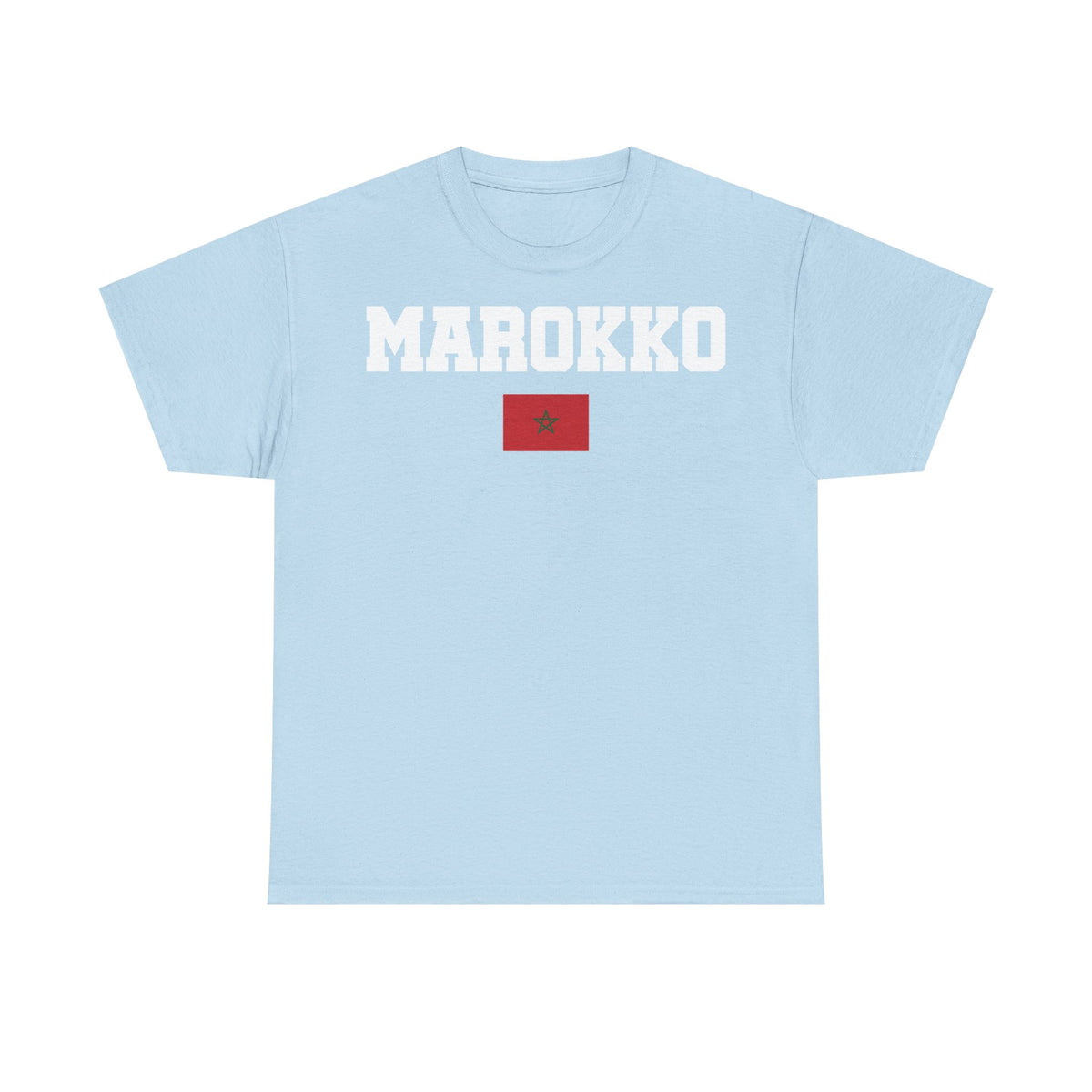 Marruecos Escudo Morocco Bandera Orgullo Fútbol Fan Deporte FIdea de regalo - Camiseta unisex