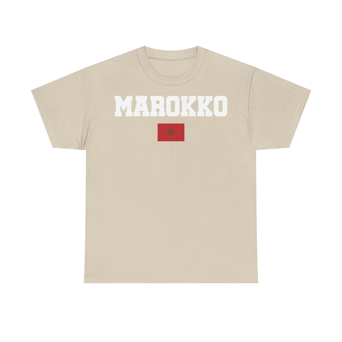 Marruecos Escudo Morocco Bandera Orgullo Fútbol Fan Deporte FIdea de regalo - Camiseta unisex