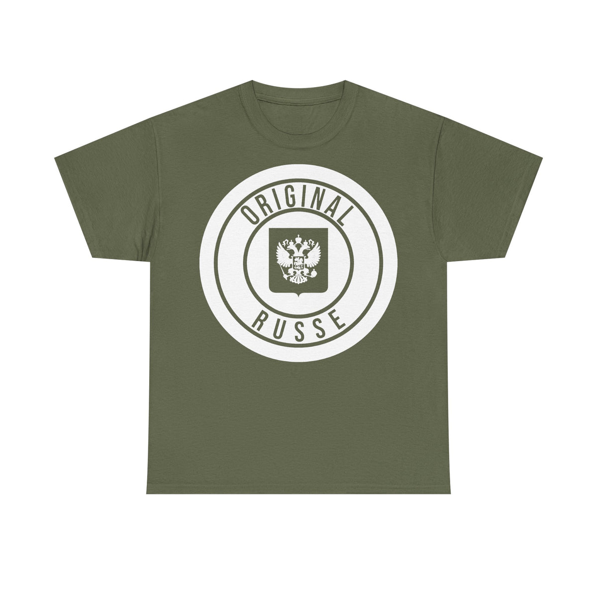 Rusia Rusia Moscú águila bandera escudo regalo deporte aficionado moda - Camiseta unisex