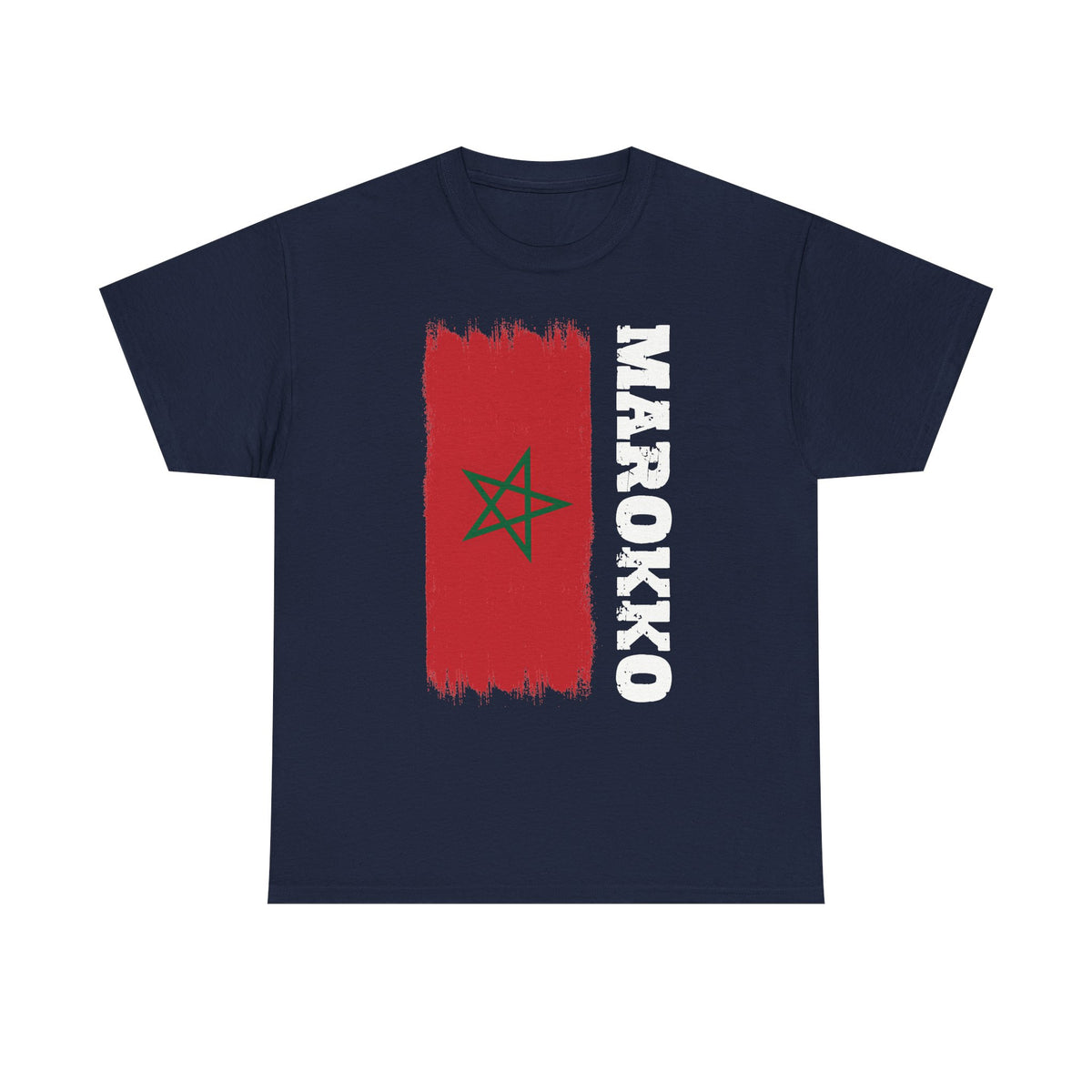 Marruecos Escudo Morocco Bandera Orgullo Fútbol Fan Deporte FIdea de regalo - Camiseta unisex