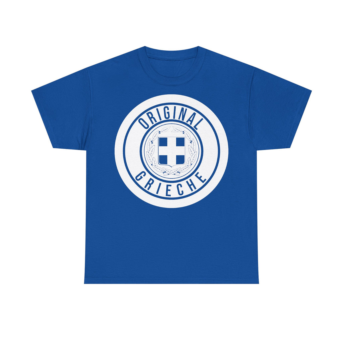 Grecia Grecia Bandera Escudo Patria Fútbol Deporte Aficionado Idea de regalo - Camiseta unisex