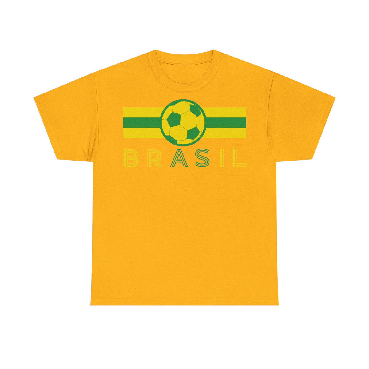 Brazil Brasilien Wappen Flagge Sport Fan Fußball Geschenkidee - Unisex T-Shirt