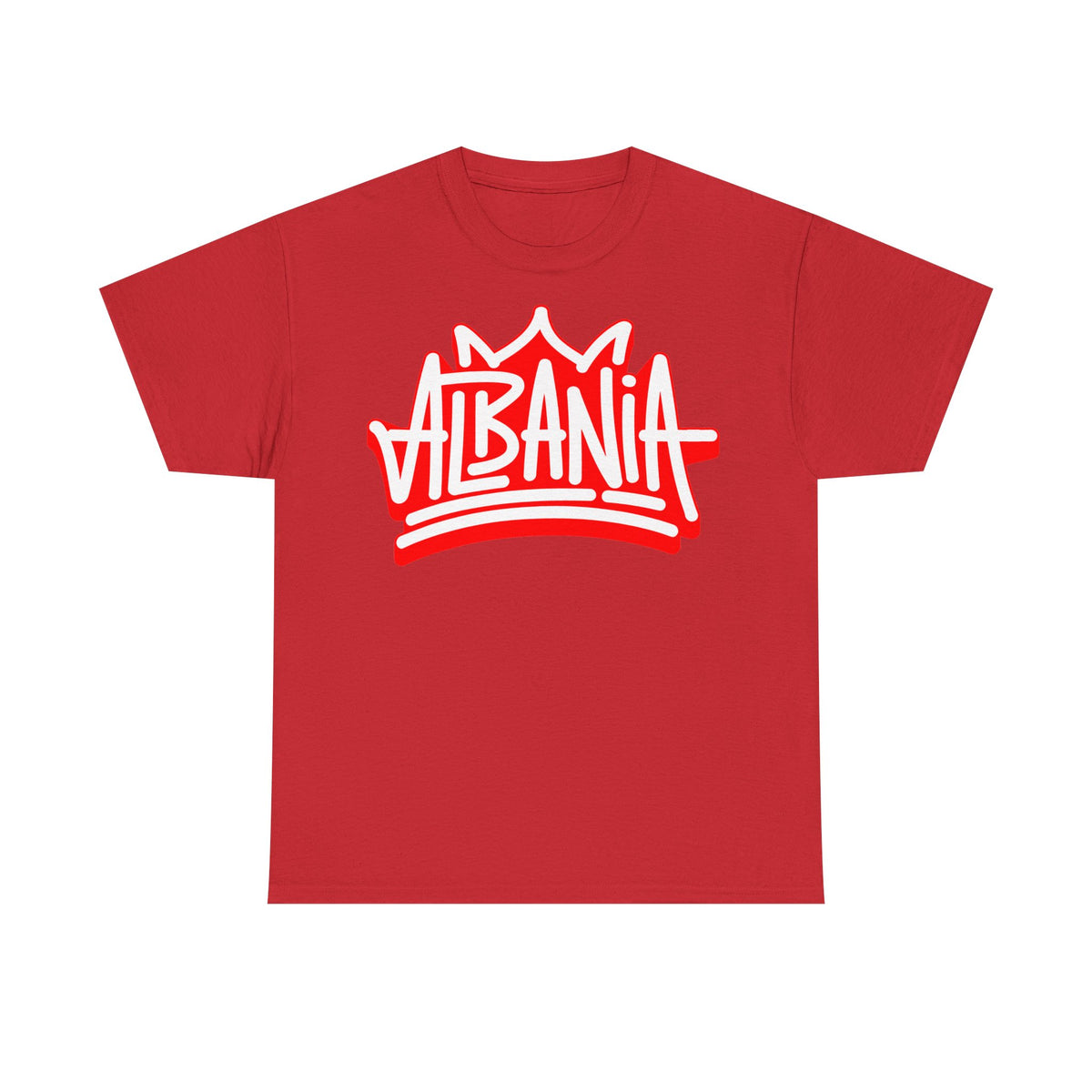 Albania Wappen Shqiptar Flagge Adler Fußball Fan Sport Unisex T Shirt
