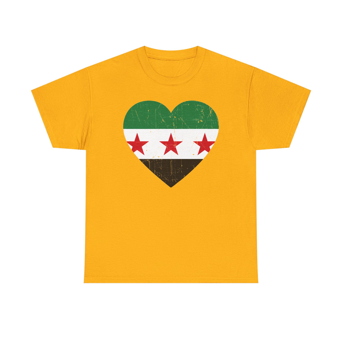 Syria Syrien Wappen Flagge Heimat Sport Fan Geschenkidee - Unisex T-Shirt