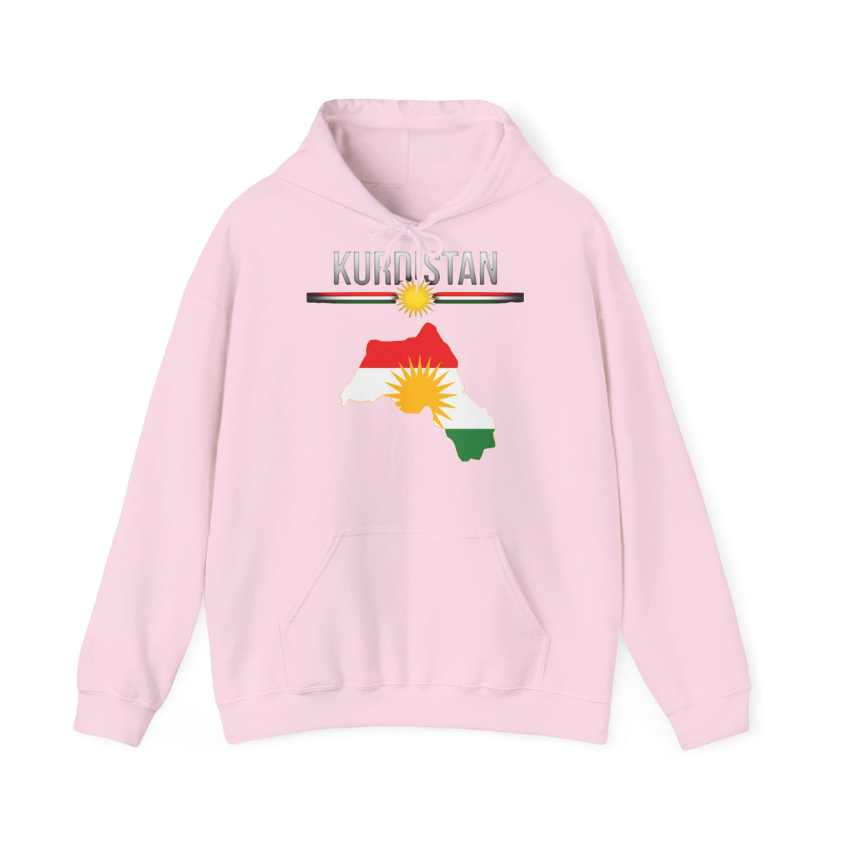 Kurdistan Pride Stolz Heimat Flagge Sonne - Unisex Hoodie