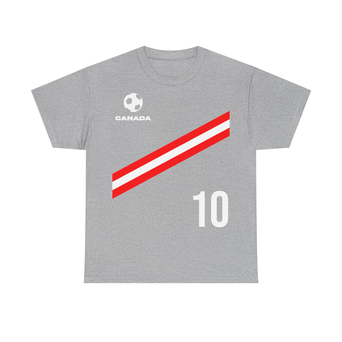 Canada Kanada Wappen Flagge Fan Sport Fußball Geschenkidee - Unisey T-Shirt