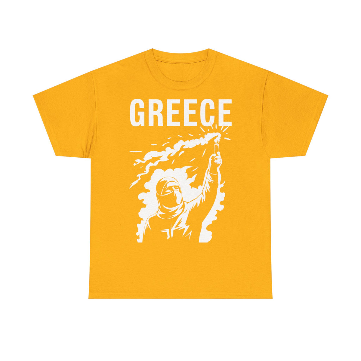 Grecia Grecia hooligan bandera escudo patria fútbol deporte aficionado idea de regalo - camiseta unisex