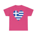 Greece Griechenland Flagge Wappen Heimat Fußball Sport Fan Geschenkidee - Unisex T-Shirt