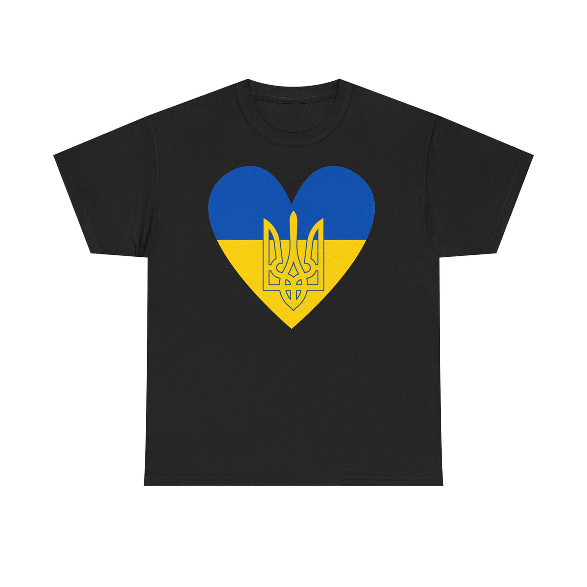 Bandera de Ucrania escudo idea de regalo afición al deporte moda vintage - Camiseta unisex