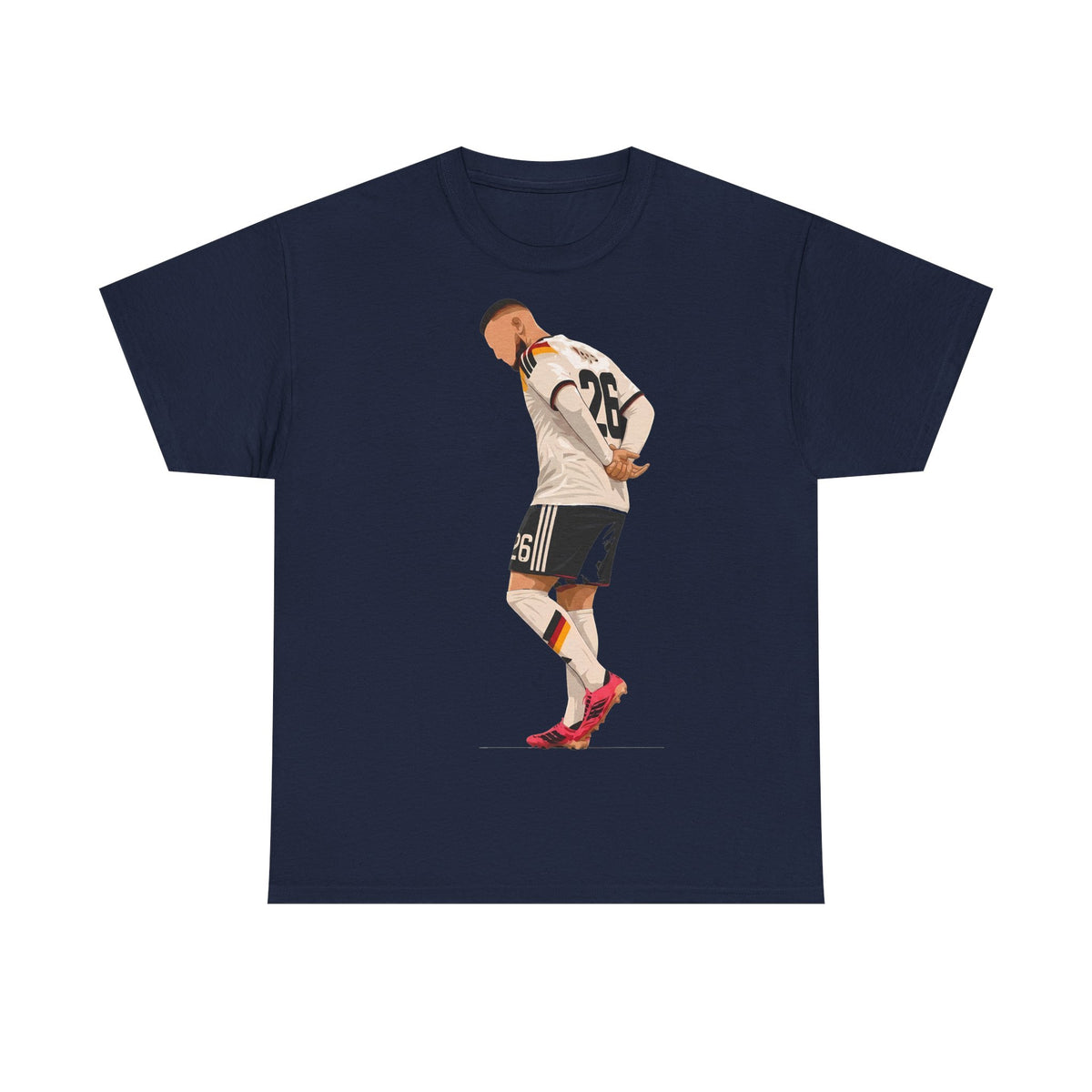 D. Undav Kurdistan Germany Jubel Fußball Fan - Unisex T-Shirt