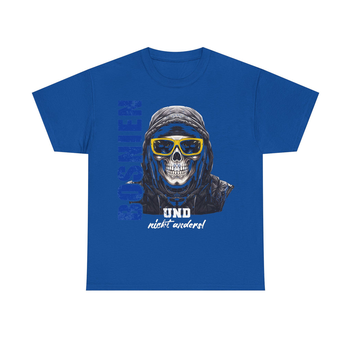 Bosnia Wappen Flagge Stolz Heimat Fußball fan Geschenkidee - Unisex T-Shirt