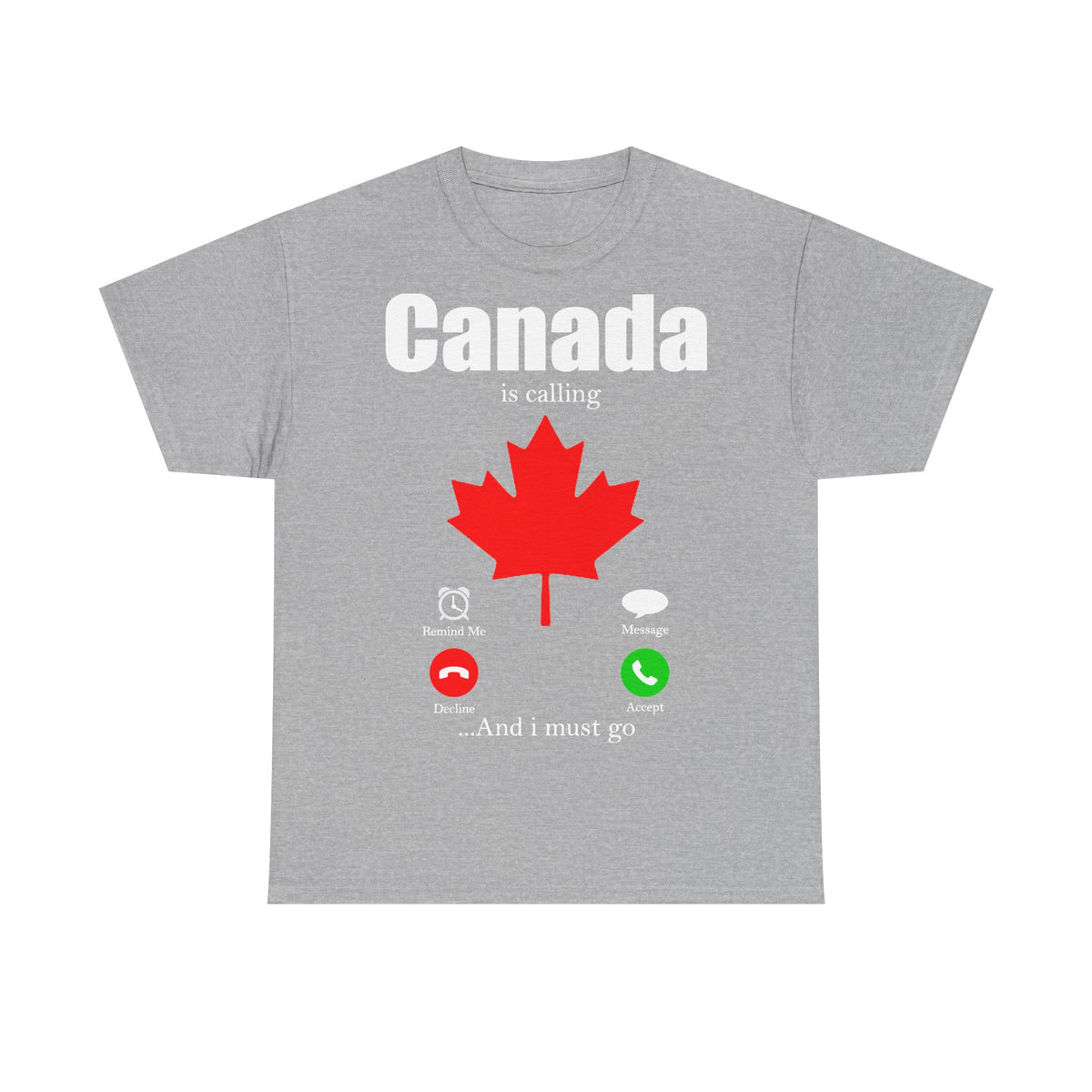 Canada Kanada Wappen Flagge Fan Sport Fußball Geschenkidee - Unisey T-Shirt